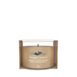 Yankee Candle Amber & Sandalwood Mini Jar 1-Pack