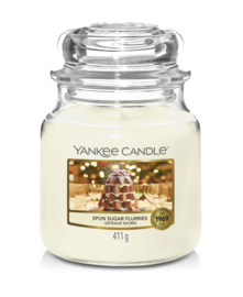 Yankee Candle Spun Sugar Flurries Original Medium Jar