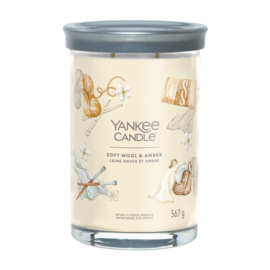 Yankee Candle Soft Wool & Amber Signature Large Tumbler