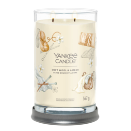 Yankee Candle Soft Wool & Amber Signature Large Tumbler