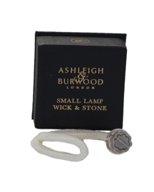 Ashleigh & Burwood wick & Stone -  Small Lamp