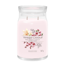 Yankee Candle Pink Cherry & Vanilla Signature Large Jar