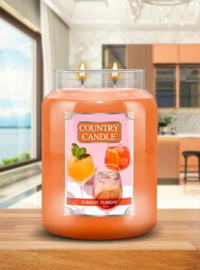 Country Candle Sunday Funday Large Jar