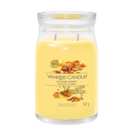 Yankee Candle Autumn Sunset Signature Large Jar