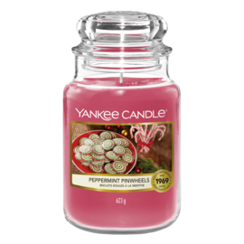 Yankee Candle Peppermint Pinwheels Original Large Jar