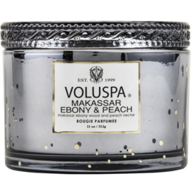 Voluspa Makassar Ebony & Peach 2 wick - Corta Maison Candle