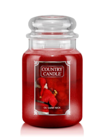 Country Candle Ol' Saint Nick Large Jar