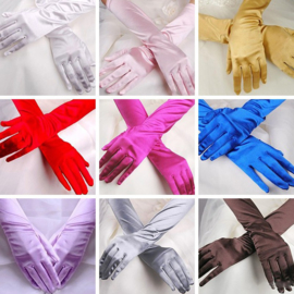 Handschoenen Extra Lang -  7  verschillende kleuren