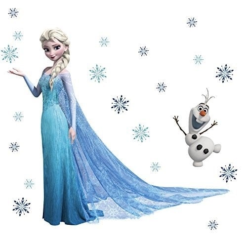 Frozen Muursticker Elsa & Olaf