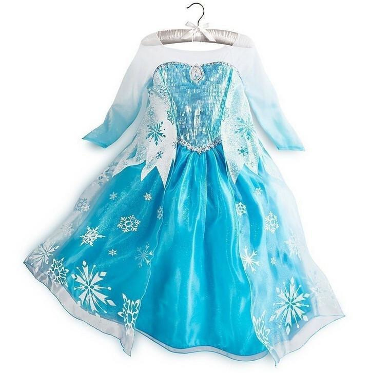 Goede Frozen jurk Elsa IJsster -mt 116-140 | Anna en Elsa Frozen YN-46