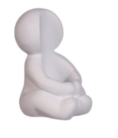 Hug Candle kaarsenhouder wit