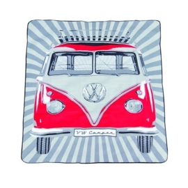 VW picnic deken rood