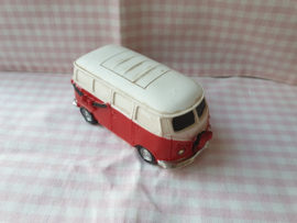 Vintage VW bus classic rood