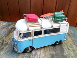 Retro Camper Van blauw