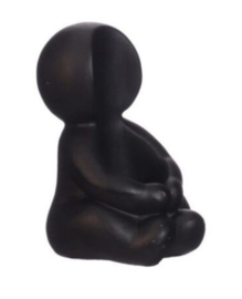 Hug Candle kaarsenhouder zwart