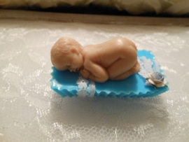 Baby op cupcake