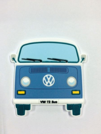 VW bus magnet Blue