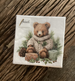Knuffelbeer servetten