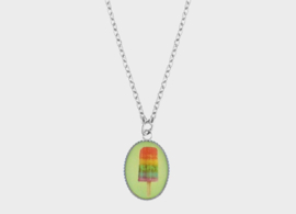 Rainbow Popsicle ketting