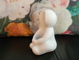 Hug Candle kaarsenhouder wit