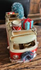 Christmas Campervan Xmas rood
