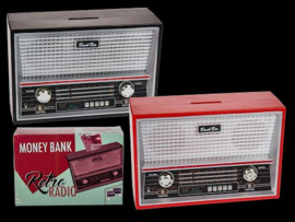 Retro Radio Money Bank