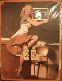 Calender Pin-Up Girl