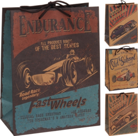 Vintage Car Giftbag large