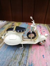 Scooter vintage metal wit