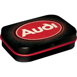 Audi Logo Red Shine