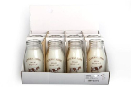 Milk Bottle Candle 12 cm