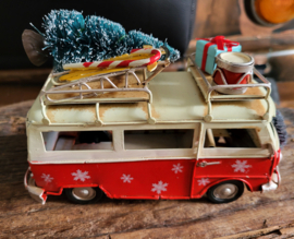 Christmas Campervan Xmas rood