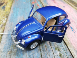 VW Beetle pull back blauw