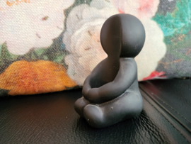 Hug Candle kaarsenhouder zwart