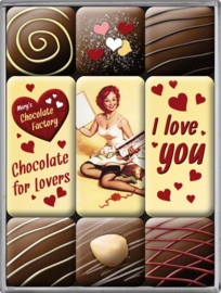 I love you chocolate