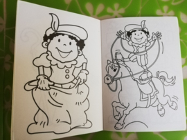 Sinterklaas en Piet miniboekje