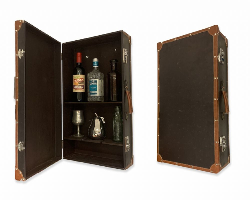 Zonsverduistering lunch Vrijgekomen Vintage koffer als wijnkast | Ladenkasten, koffers en meer... | Zeepfeest