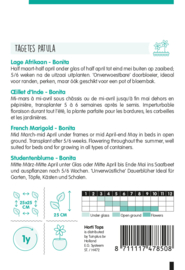 Afrikaan Tagetes Bonita dubbelbloemig gemengd 4785