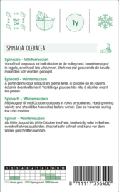 Spinazie winterreuzen 3564 100gram