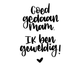 Kaart | Goed gedaan mam