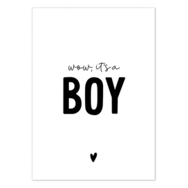 Kaart | Wow, it's a boy