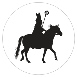 Magneet | Sint op paard