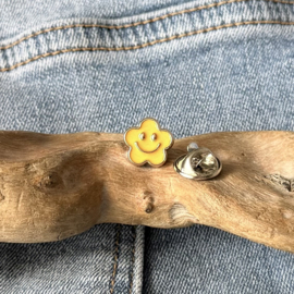 Mini pin | Bloem-smiley