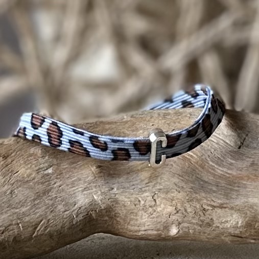 Armbanden | Buckle Leopard Initiale