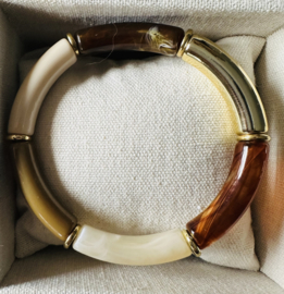 Tube armband | Chocolate brown