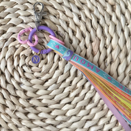 Sleutelhanger | Bohemian-Paars