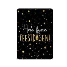 Kerstkaart | Hele fijne feestdagen
