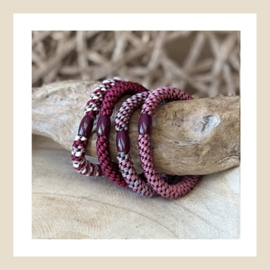 Haarelastiek | Burgundy twist