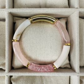 Tube armband | Pinky Blush