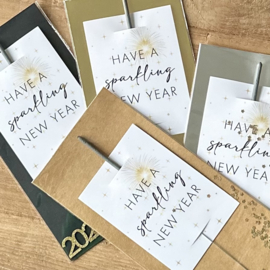 Nieuwjaarskaartje | Have a sparkling New year